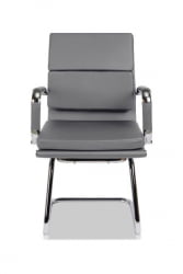 Кресло для посетителей Коллеге CЛГ-630 ЛКСХ-C Грей / College CLG-630 LXH-C Grey