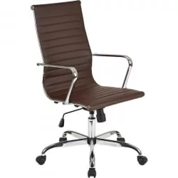 Кресло руководителя ЕЧаир-707 ТПУ 481273 Коричневое / EChair-707 TPU