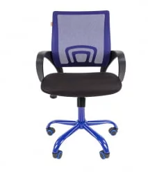 Компьютерное кресло CХАИРМАН 696 CМет Синий / CHAIRMAN CMet