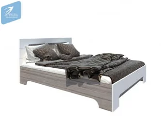 Полутороспальная кровать Палермо 140кс200 (без основания) / 140x200