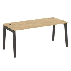 Стол рабочий руководителя ОНИКС ВООД ОВ.СРР-5.8 Тиквуд Светлый/Темный / ONIX WOOD OW.SRR-5.8