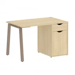 Стол письменный ХОМЕ ОФФИCЕ VR.SP-3-118.1.A Акация Лорка/Мокко металл / HOME OFFICE