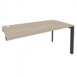 Стол-приставка на П-образном м/к к опорным элементам ОНИКС О.МП-СПР-4.8 Дуб Аттик/Антрацит / ONIX O.MP-SPR-4.8