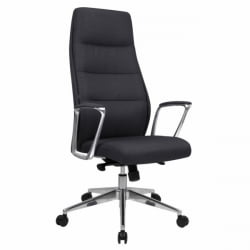 Кресло руководителя БРАБИКС ПРЕМИУМ Адепт ЕКС-752, синхромеханизм, алюминий, ткань, серое / BRABIX PREMIUM Adept EX-752,