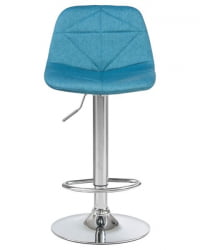 Стул барный ДОБРИН ДИНА (синий) 2 шт / DOBRIN DINA