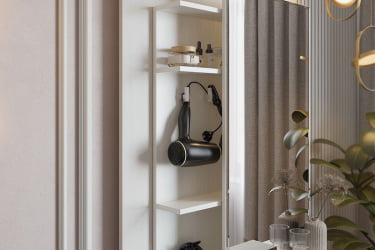 Трюмо Арина СТА-01 Белый рамух / STA-01