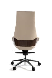 Кресло руководителя Шопен ФК 0005-А БЕИГЕ ЛЕАТХЕР / FK 0005-A BEIGE LEATHER