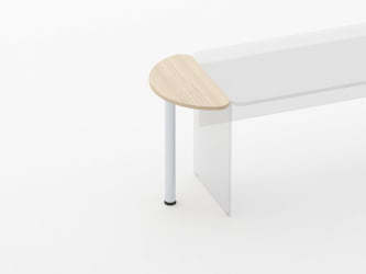 Приставка-полукруг Глассй 2.14 Туя / Glassy