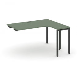 Стол-приставка к опорной тумбе/шкафу (правый) CОНCЕПТ CН.ОСАПР-006(Р) Кобо Антрацит / CONCEPT CN.OSAPR-006(R)