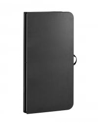 Комплект раскладного стола и стульев Кейт черный