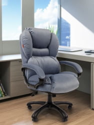 Кресло руководителя CХАИРМАН ДОМ (Хоме) 434 Голубой / CHAIRMAN (Home)