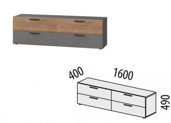 ТВ тумба Джерси 602.02