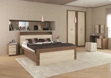 Кровать без подъемного механизма Морфей СН01.10А Ясень Шимо темный/Ясень Шимо светлый / SN01.10A