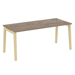 Стол рабочий руководителя ОНИКС ВООД ОВ.СРР-5.8 Тиквуд Темный/Светлый / ONIX WOOD OW.SRR-5.8