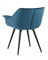 Стул Мэйсон Нев велюр Пыльно-синий / New