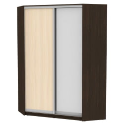 Шкаф-купе ЙА-198х1250-1(Венге-ДМ-Д6Д5) / YA-198х1250-1(Венге-ДМ-D6D5)