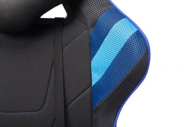 Кресло игровое Бюрократ ВИКИНГ 4 АЕРО БЛУЕ / VIKING AERO BLUE