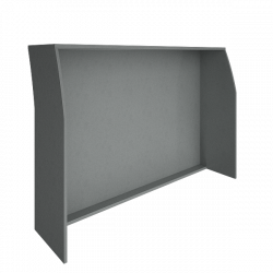 Стойка прямая 1600 Рива А.РС-4 Серый / Riva