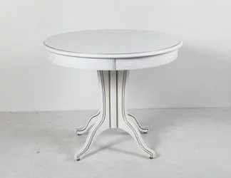 Стол деревянный Орион-5 (д1100) тон 1 с золотой патиной / (d1100)