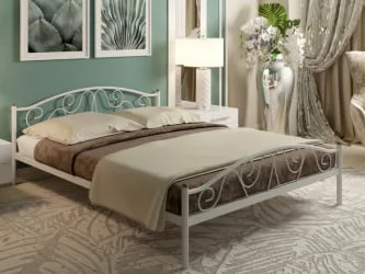 Кровать 140 на 190 Ангелина Плус 1400х1900 Коричневая / Plus