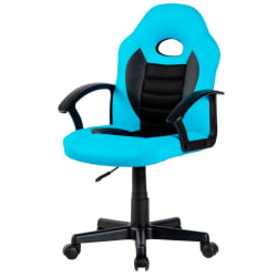 Детский стул CХАИРМАН КИДС 111 Черный-голубой / CHAIRMAN KIDS