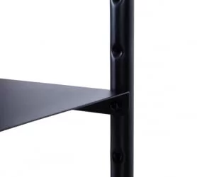 Подставка для системного блока с регулировкой по высоте ЕУРЕКА ЕРК-CС-01Б Черная / EUREKA ERK-CS-01B