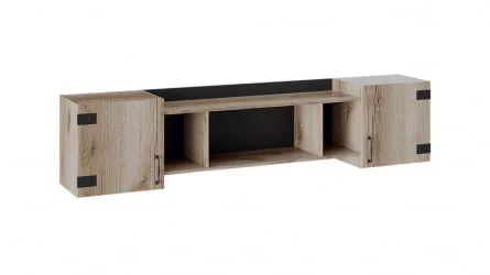 Детский шкаф Окланд ТД-324.12.21 Фон Черный/Дуб Делано