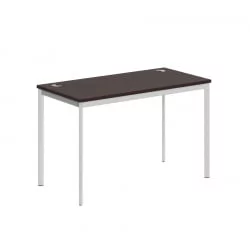 Стол прямой ИМАГО-С СП-2.1С Венге магия/белый / IMAGO-S СП-2.1S