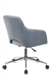 Кресло для оператора Бюрократ CХ-380СЛ Голубая сталь Италиа 21 / CH-380SL Italia
