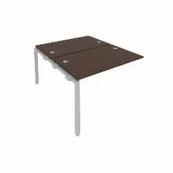 Проходной наборный элемент рабочей станции Метал Сйстем Б.ПРС-СП-2.2 Венге/Серый / Metal System