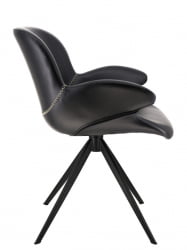 Стул Еверпроф Аурора Экокожа Черный / Everprof Aurora