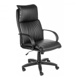 Кресло Надир УЛТРА кож.зам. Черный / ULTRA