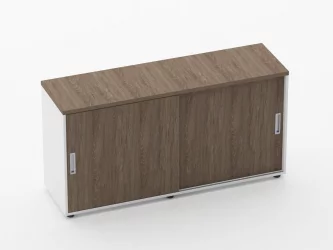 Тумба-купе для рабочего модуля Дека 9.02.145 Дуб Верцаска/Белый / Deka