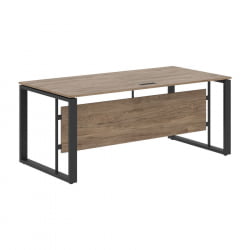 Стол руководителя ЕНИО ЕСТ 189 Кария Пальмира/Антрацит / ENIO EST