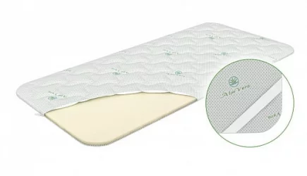 Наматрасник Ванила Плус 160х200 трикотаж Стандарт / Vanila Plus