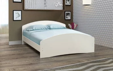 Кровать на уголках №2 1800*2000 Дуб молочный