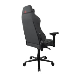 Геймерское кресло Ароззи Примо Вовен Фабриc Блаcк Ред лого / Arozzi Primo Woven Fabric Black Red logo