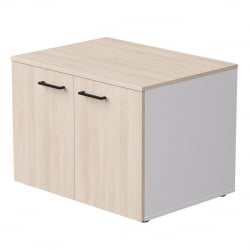 Тумба для оргтехники Еверпроф ЕВО 254Т003 Дуб Соната Белый / Everprof EVO