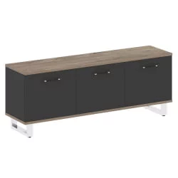 Греденция большая СХИФТ СК.ГР-Б Тиквуд Темный/Антрацит / SHIFT SK.GR-B