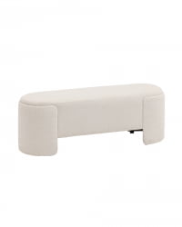 Банкетка Такс букле Белый / Taks