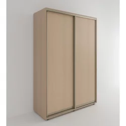Шкаф-купе 2-х дверный Акцент-Сим Д 1600х600 Дуб молочный