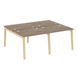 Рабочая станция ОНИКС ВООД ОВ.Д.РС-4.1.8 Тиквуд Темный/Светлый / ONIX WOOD OW.D.RS-4.1.8