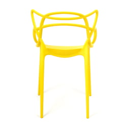Стул Кат Чаир (мод. 028) пластик, 53 кс 59 кс 82,5 см, желтый (Иеллов И-01) / Cat Chair (mod. x x (Yellow Y-01)