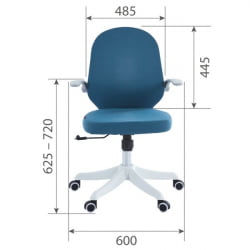 Детский стул CХАИРМАН CХ107 ткань голубой / CHAIRMAN CH107