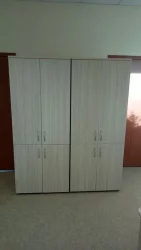 Шкаф высокий закрытый Глассй 6.19.131 Туя / Glassy