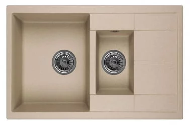 Кухонная мойка ГРАНУЛА 7802 Песок / GRANULA