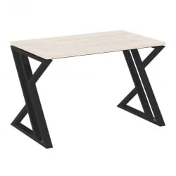 Стол рабочий ЛОФТ ВР.Л-СРЗ-2.7 Металл черный Денвер светлый / LOFT VR.L-SRZ-2.7