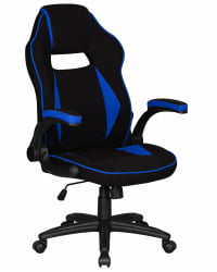 Кресло игровое ДОБРИН РИCК (черно-синий) / DOBRIN RICK