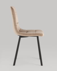 Стул Чиллй велюр мокка 4 шт. / Chilly