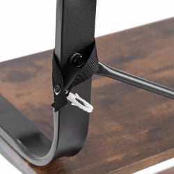 Стеллаж офисный ВС-04 60кс30кс140 см, бурнт / WS-04 60x30x140 burnt